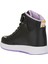 Günlük Kız Çocuk Sneaker Lastik Bağcıklı Cırtlı Bilekli Rahat Hafif Basketbol Spor Ayakkabı 3260 3