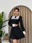 Parma Uzun Kollu Mini Boy Elbise 5