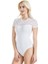 Yarım Kol Dantelli Kadın Body 338 4
