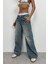Düşük Bel Diz Katlı Jean 4