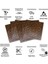 Kendinden Yapışkanlı 3D Kabartmalı Pvc Teak Solo Desen 41x41 cm/ 6 Adet /1 m² 2
