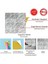 Kendinden Yapışkanlı 3D Kabartmalı Pvc Duvar Paneli Mermer Kareli Desen 41x41 cm/ 6 Adet /1 m² 3