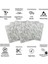 Kendinden Yapışkanlı 3D Kabartmalı Pvc Duvar Paneli Mermer Solo Desen 41x41 Cm/ 6 Adet /1 m² 2