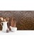 Kendinden Yapışkanlı 3D Kabartmalı Pvc Teak Solo Desen 41x41 cm/ 6 Adet /1 m² 4