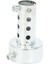 Gümüş Motosiklet Egzoz Kutusu Susturucu Ekleme Baffle Db Killer Susturucu 48MM x 80MM (Yurt Dışından) 2