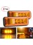 2 Adet 3.9 Inç 3 LED Kamyon Römork Ön Arka LED Yan Işaretleyici Gösterge Lambası Römork Tekne-Amber Için Kaya Işık (Yurt Dışından) 2