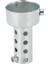 Gümüş Motosiklet Egzoz Kutusu Susturucu Ekleme Baffle Db Killer Susturucu 45MM x 80MM (Yurt Dışından) 1