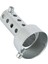 Gümüş Motosiklet Egzoz Kutusu Susturucu Ekleme Baffle Db Killer Susturucu 45MM x 80MM (Yurt Dışından) 4