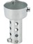 Gümüş Motosiklet Egzoz Kutusu Susturucu Ekleme Baffle Db Killer Susturucu 45MM x 80MM (Yurt Dışından) 5