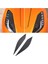 Corvette C7 2014-2019 Yumuşak Karbon Fiber Araba Far Kaşları Sticker Trim Far Decoartive Sticker Aksesuarları (Yurt Dışından) 3
