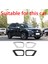Araba Arka Sis Lambası Lambası Kapağı Trim Çerçeve Çerçeve Styling Suu Outback Bt 2021 2022 Için Karbon Fiber (Yurt Dışından) 3