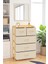 Bambu 5 Çekmeceli Dolap Organizer Çok Amaçlı Düzenleyici Şifonyer DB-0013 3