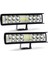 LED Işık Çubuğu 6 Inç 60 W 6000LM LED Bölmeler Taşkın Nokta Işın Combo Off Road Sürüş Sis Lambası Kamyon Atv Tekne Için - 2 Adet (Yurt Dışından) 1