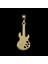 8 Ayar Altın Kolye Ucu Gitar GM4399 0.5 gr 1