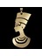 8 Ayar Altın Kolye Ucu Nefertiti GM4345 1 gr 1