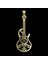 8 Ayar Altın Kolye Ucu Gitar GM4386 1 gr 1
