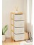 Bambu 4 Çekmeceli Dolap Organizer Çok Amaçlı Düzenleyici Şifonyer DB-0014 2
