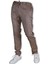 Erkek Beli Lastikli Bağcıkşı Relax Fit Düz Paça Jogger Pantolon-Kahve 2