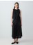Siyah Rahat Kesim Normal Bel Uzun Keten Etek 1