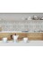 Kendinden Yapışkanlı 3 Boyutlu Duvar Paneli Mermer Metro Desen 41x41 Cm/ 6 Adet /1 M² 5