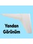 Mobilya Kanepe Sehpa Tv Ünitesi Koltuk Ayağı 14 cm Beyaz Baza Ayak 4 Adet 5