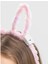 LED Işıklı Peluş Tavşan Kulak Taç Pembe 3