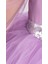 Kanatlı Kız Çocuk Şifon Kol Abiye MNK0534 Lila 4
