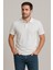 Erkek Beyaz Basic Polo Yaka Tişört - Rahat ve Şık Stil 1