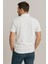 Erkek Beyaz Basic Polo Yaka Tişört - Rahat ve Şık Stil 5