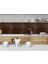 Kendinden Yapışkanlı 3D Duvar Paneli Teak Metro Desen 41x41 Cm/ 6 Adet /1 M² 5