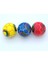 Yumuşak 75 mm Hafif Sünger Renkli Futbol Topu Üçlü Paket 5