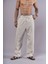 Nunu By King Likralı Keten Baggy Pantolon 1