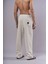 Nunu By King Likralı Keten Baggy Pantolon 2