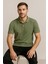 Basic Fit Erkek Polo Yaka Haki Tişört 2