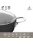 Dark 30cm Granit Basık Tencere Cam Kapaklı Yanmaz Yapışmaz Titanyum Kaplama - 30 cm 4