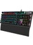 KB-R28 Blade Plus Siyah/Gümüş RGB Blue Switch Mekanik Oyuncu Klavye 1