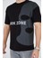 Erkek Baskılı T-Shirt - Siyah 5
