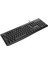 KB-619 Siyah-Gri USB 2 Metre Bakır Kablolu Q Multimedia Klavye 5