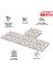 Kendinden Yapışkanlı Kesilebilir Mermer 018 Desenli Pvc Karo 30X30 cm (33 Adet) 3m2 2