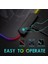 3126 Rgb Oyuncu Mousepad Rgb Gaming Oyuncu Mouse Pad Kaymaz Taban 80 x 30 Dünya Desenli 3