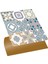 Kendinden Yapışkanlı Renkli Kabuki Desenli Pvc Karo 30X30 cm (33 Adet) 3m2 1
