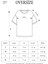 Baskılı Bisiklet Yaka Oversize T-Shirt - Siyah 4