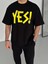 Nakış Işlemeli T-Shirt - Siyah 1