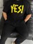 Nakış Işlemeli T-Shirt - Siyah 2