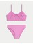 Simli Boyundan Bağlamalı Bikini (6-16 Yaş) 1