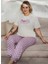 Battal Beden Pamuklu Kısa Kollu Anne Pijama Takımı 6622 1