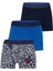 Erkek, Lisanslı, Uspa, %95 Pamuk, %5 Elastan, 6'lı Boxer Set (Kutulu) 4