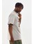 Baskılı Oversize T-Shirt - Gri 5