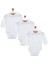 %100 Pamuklu Çıtçıtlı Uzun Kol Bebek Body 3lü Set Unisex 1