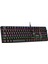 Kb-Mk1 Lumos Siyah USB Rainbow Aydınlatmalı Blue Switch Full Anti-Ghosting Mekanik Gaming Oy 1